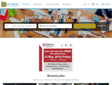 Tablet Screenshot of ctgoodjobs.hk